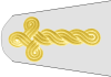 Braided Cross for epaulettes