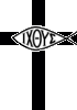 Ichthys Cross or Jesus Fish Cross