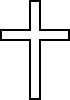 Empty cross