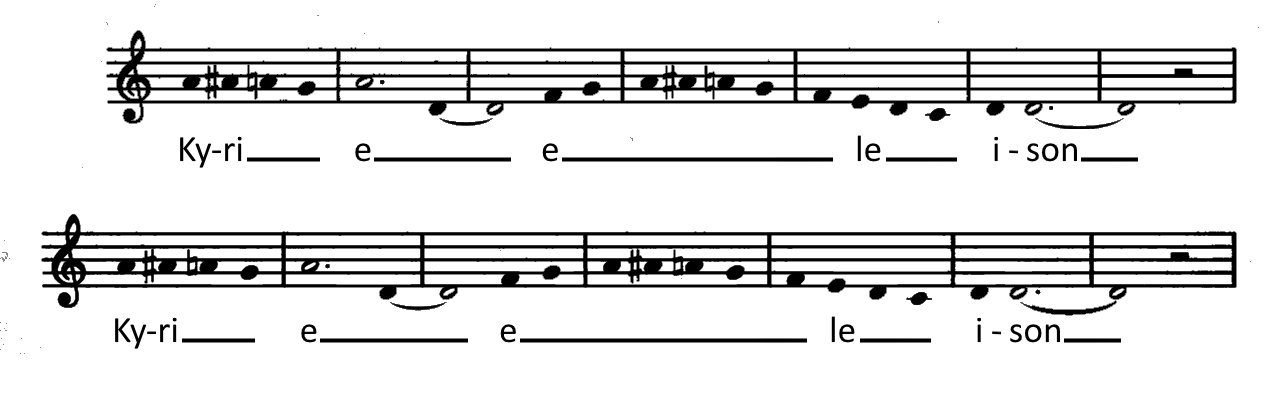 Chant score