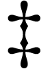 Patriarchal (alt) Cross of Lorraine
