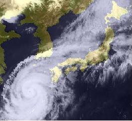 Typhoon No.18 (Songda) August 2004